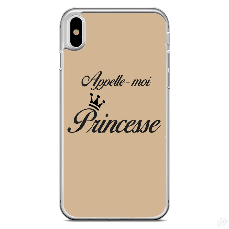 Coque Apelle moi princesse