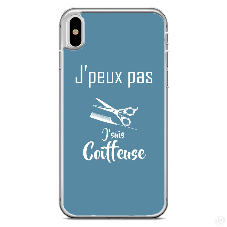 Coque j'peux pas j'suis coiffeuse