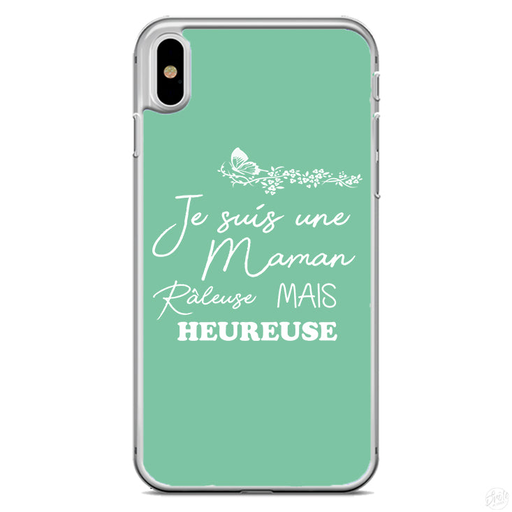 Coque Je suis une maman raleuse mais heureuse