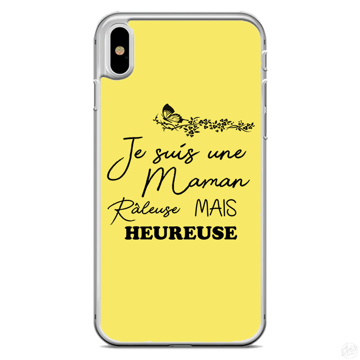 Coque Je suis une maman raleuse mais heureuse