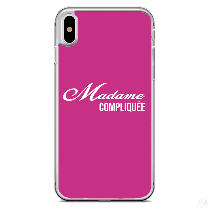 Coque Madame compliquée
