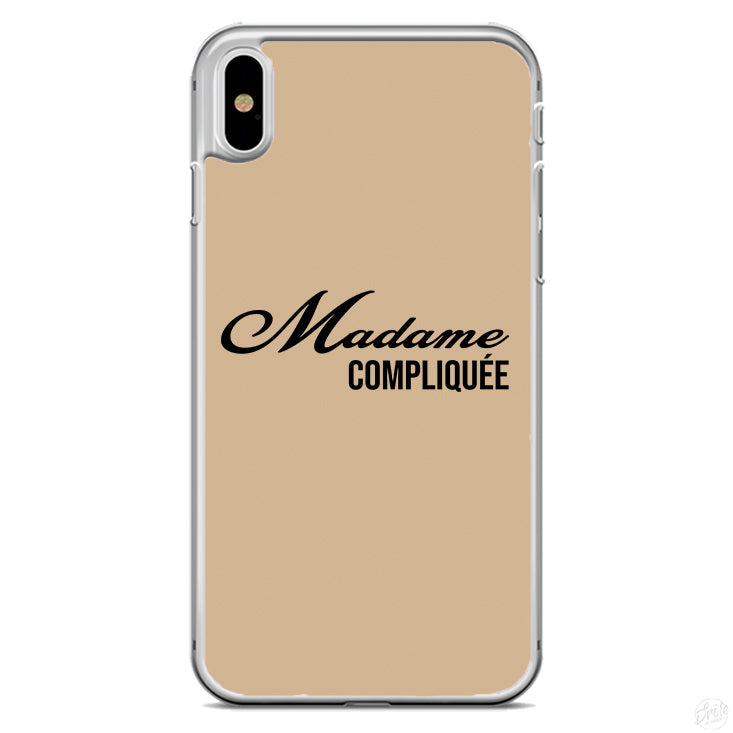 Coque Madame compliquée