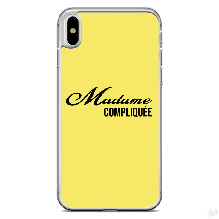 Coque Madame compliquée