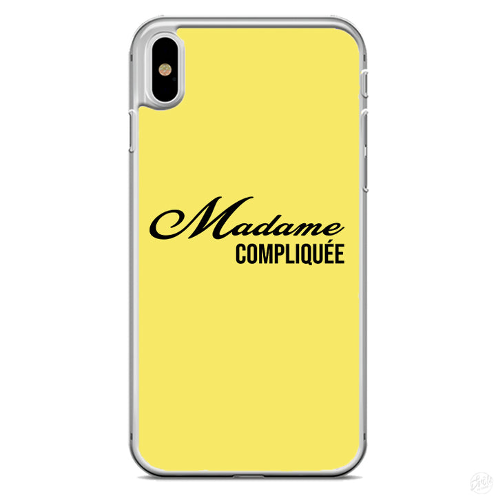 Coque Madame compliquée