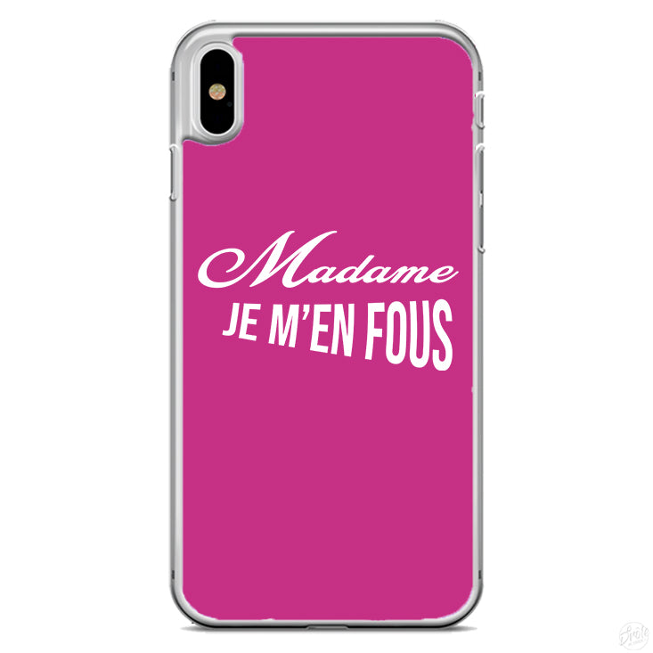 Coque Madame je m'en fou