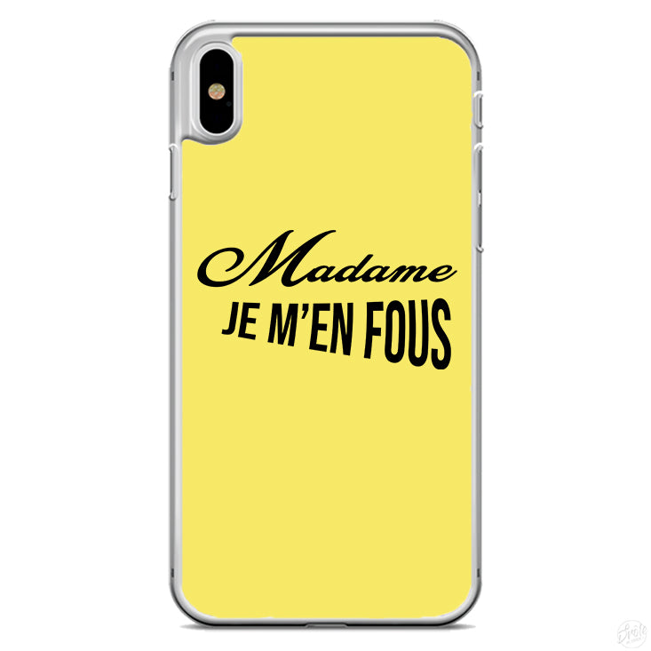 Coque Madame je m'en fou