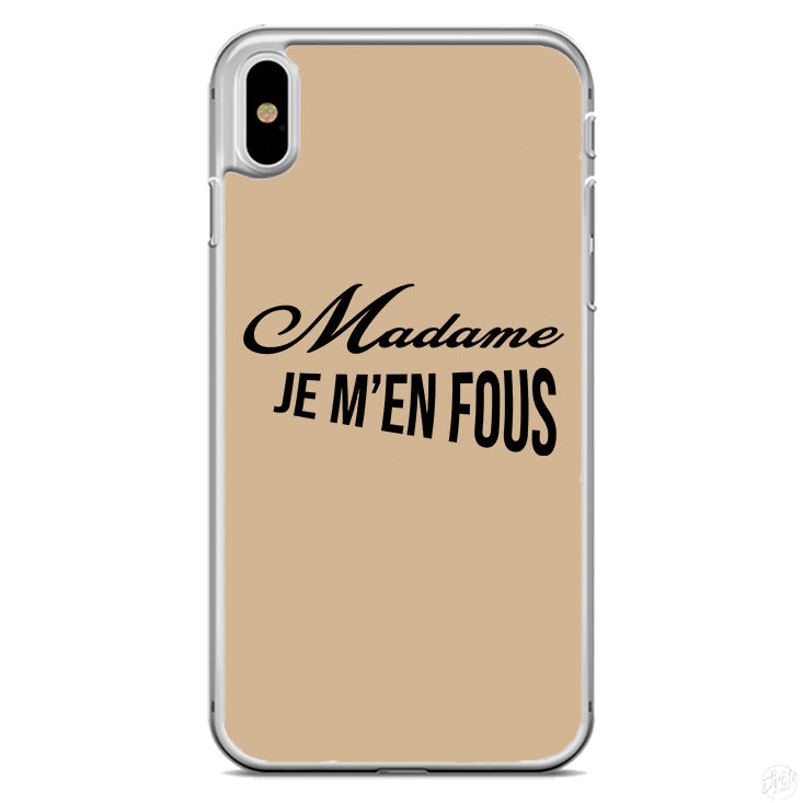 Coque Madame je m'en fou