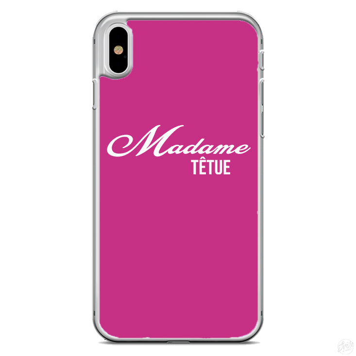 Coque Madame têtue