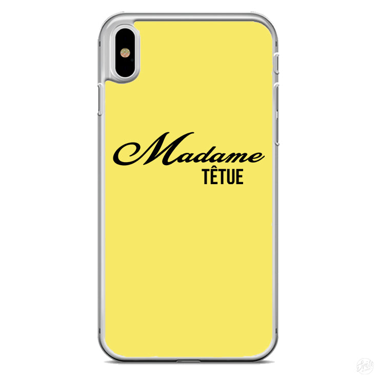 Coque Madame têtue
