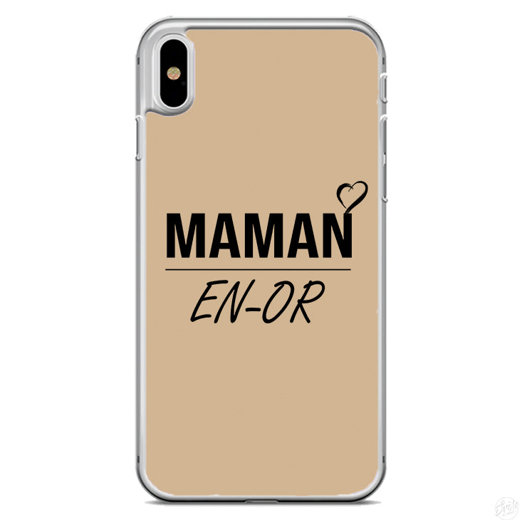 Coque Maman en or