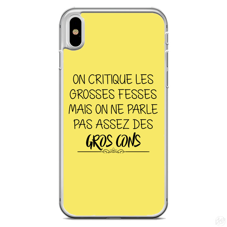 Coque On critique les grosses fesses mais on ne parle pas assez des gros cons