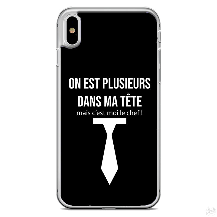 Coque On est plusieurs dans ma tête mais c'est moi le chef