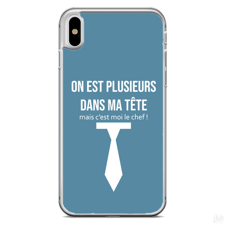 Coque On est plusieurs dans ma tête mais c'est moi le chef