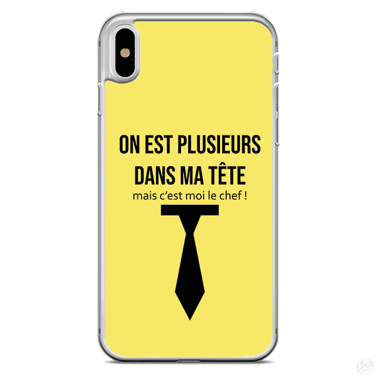 Coque On est plusieurs dans ma tête mais c'est moi le chef