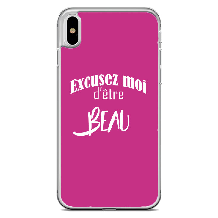 Coque Excusez moi d'être beau