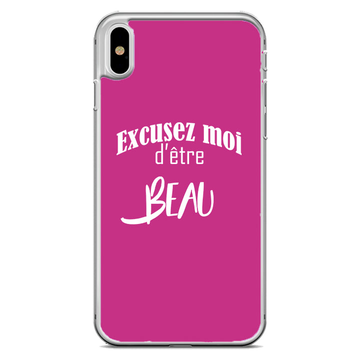 Coque Excusez moi d'être beau