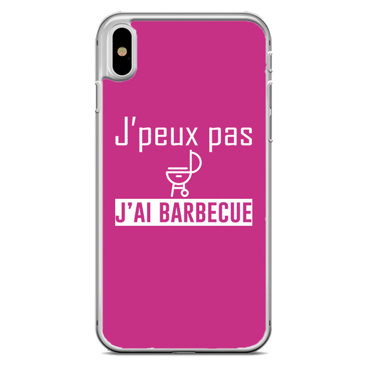 Coque J'peux pas j'ai barbecue