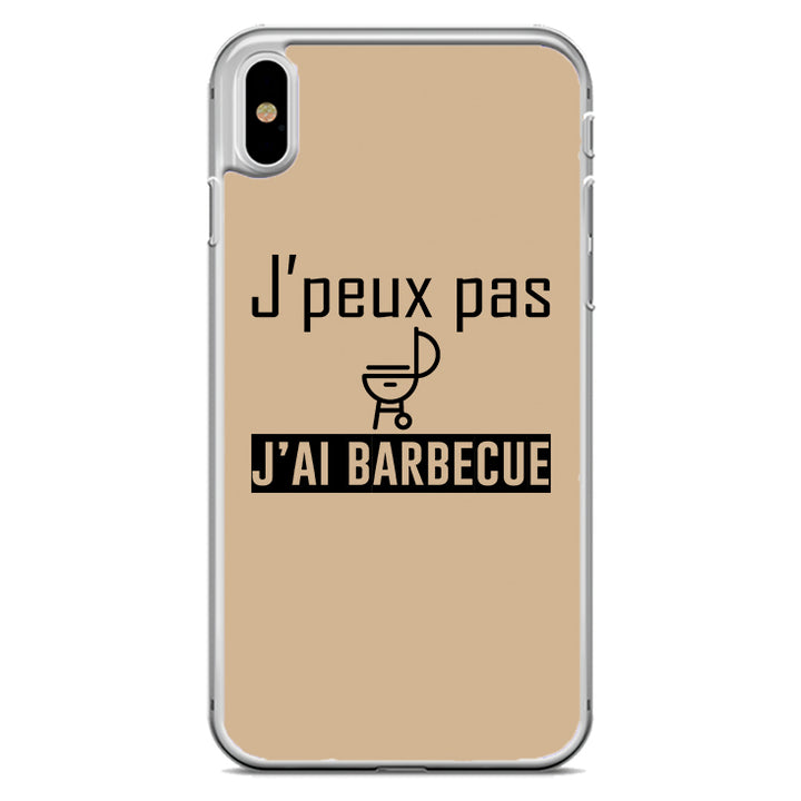 Coque J'peux pas j'ai barbecue