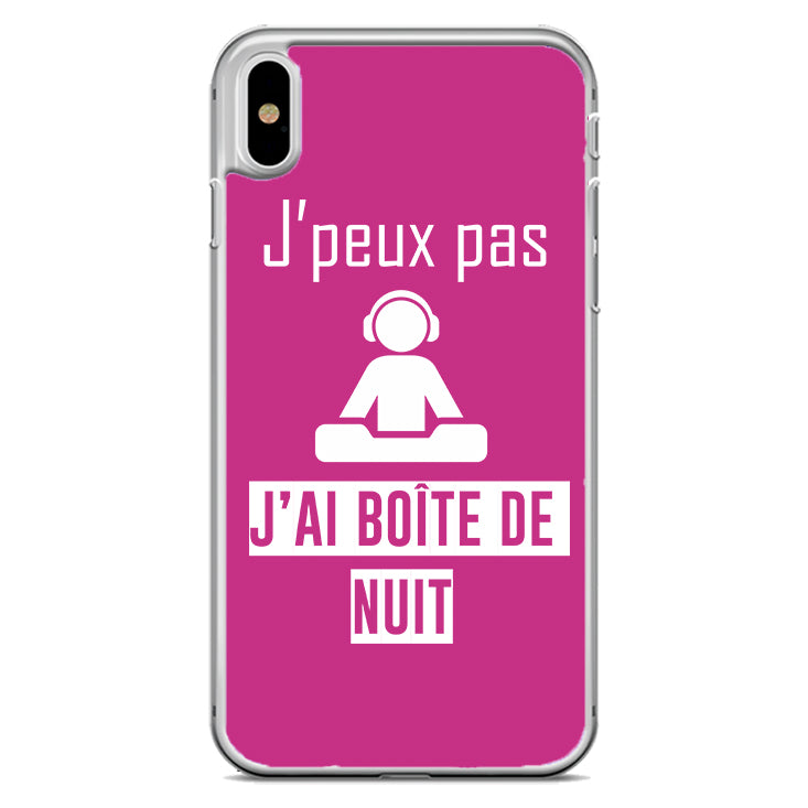 Coque J'peux pas j'ai boîte de nuit