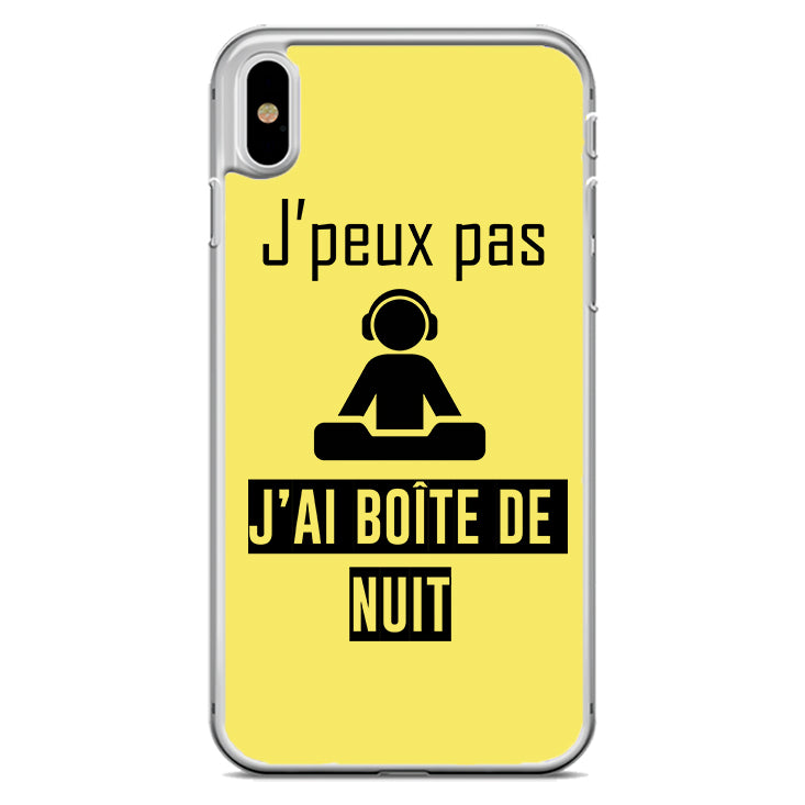 Coque J'peux pas j'ai boîte de nuit