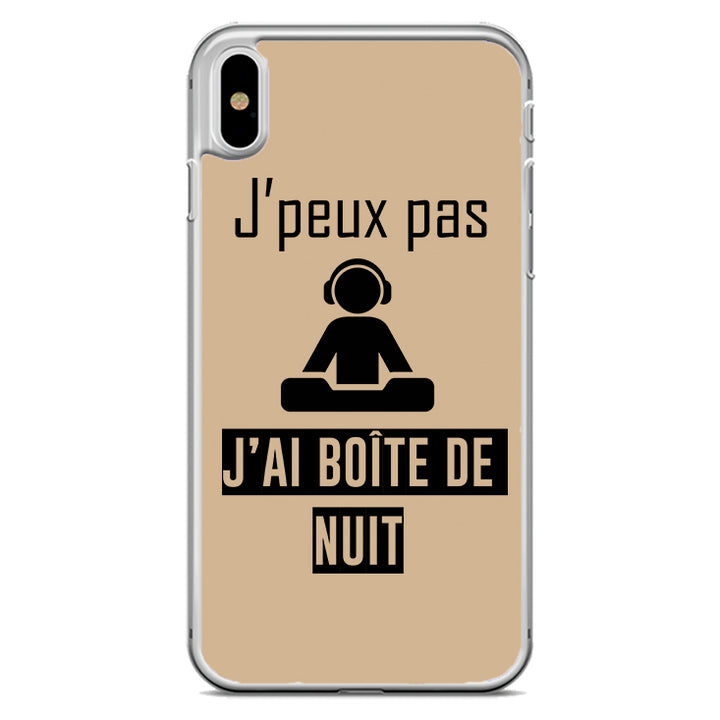 Coque J'peux pas j'ai boîte de nuit