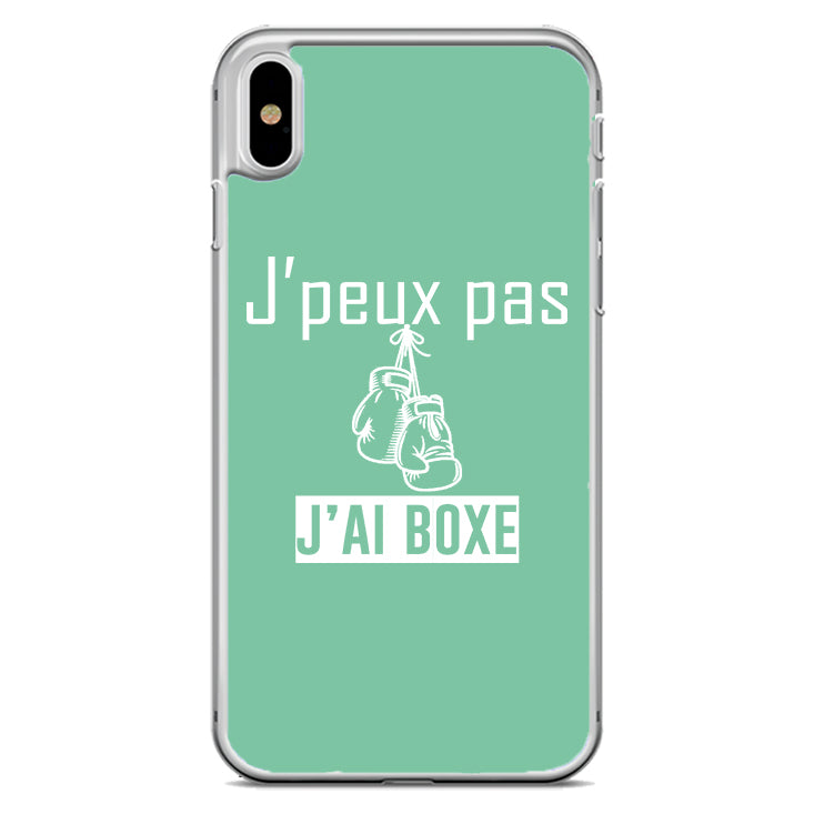 Coque J'peux pas j'ai boxe