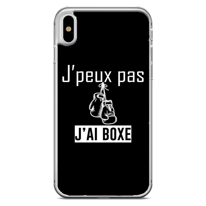 Coque J'peux pas j'ai boxe