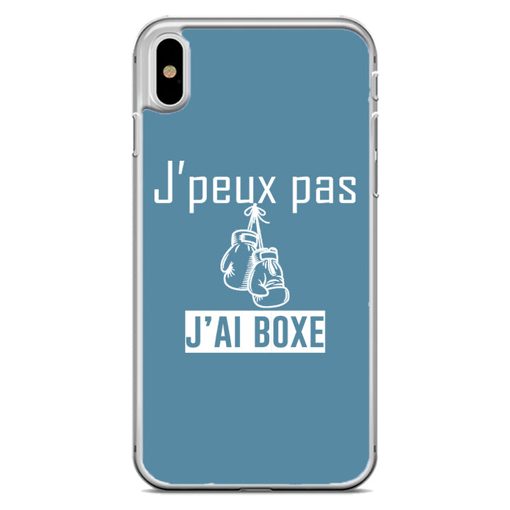 Coque J'peux pas j'ai boxe