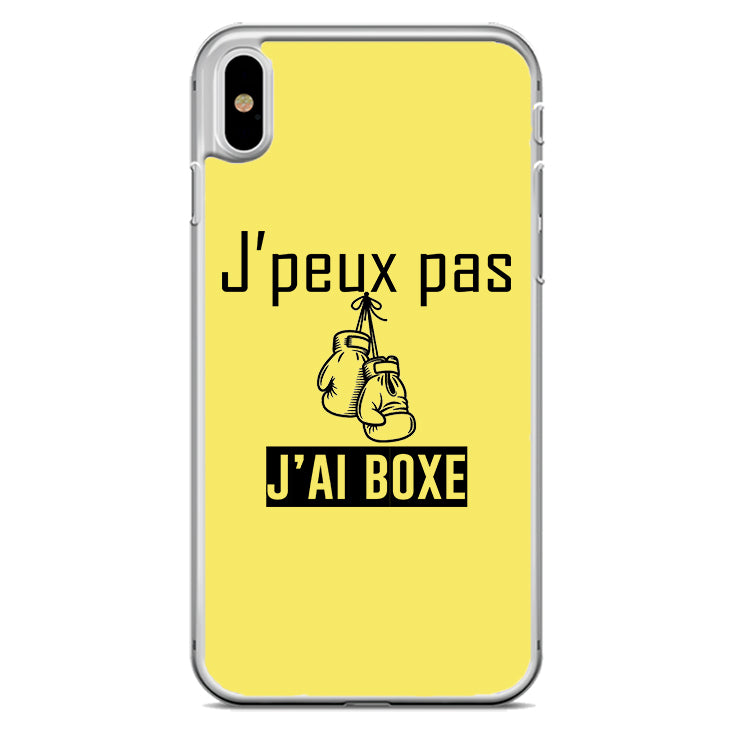 Coque J'peux pas j'ai boxe
