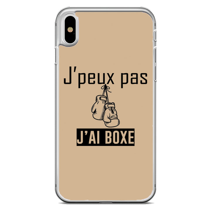 Coque J'peux pas j'ai boxe