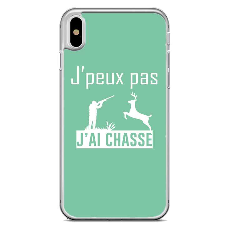Coque J'peux pas j'ai chasse