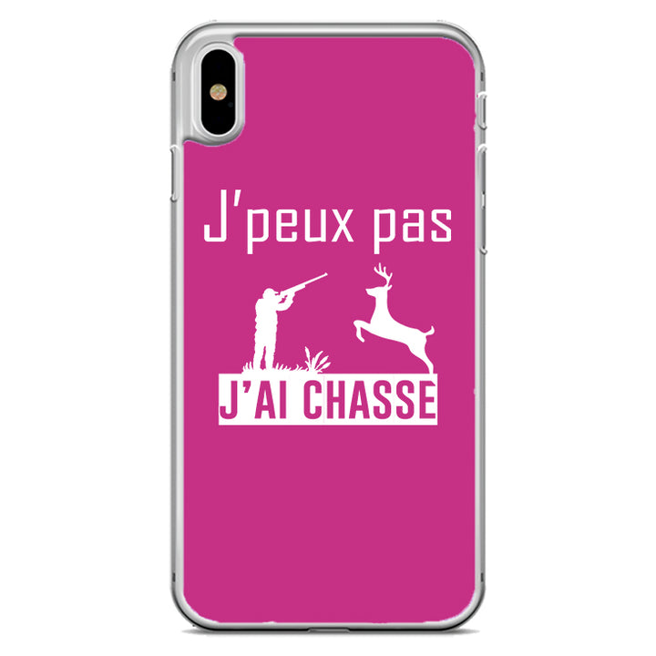 Coque J'peux pas j'ai chasse