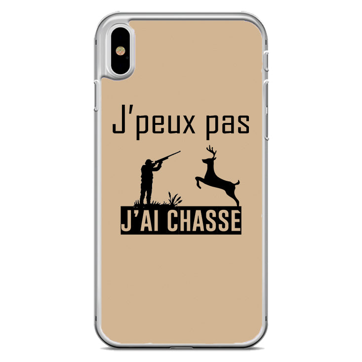 Coque J'peux pas j'ai chasse