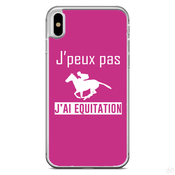 Coque j'peux pas j'ai equitation