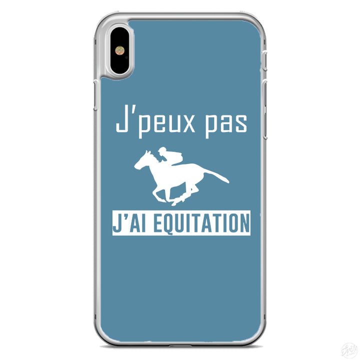 Coque j'peux pas j'ai equitation