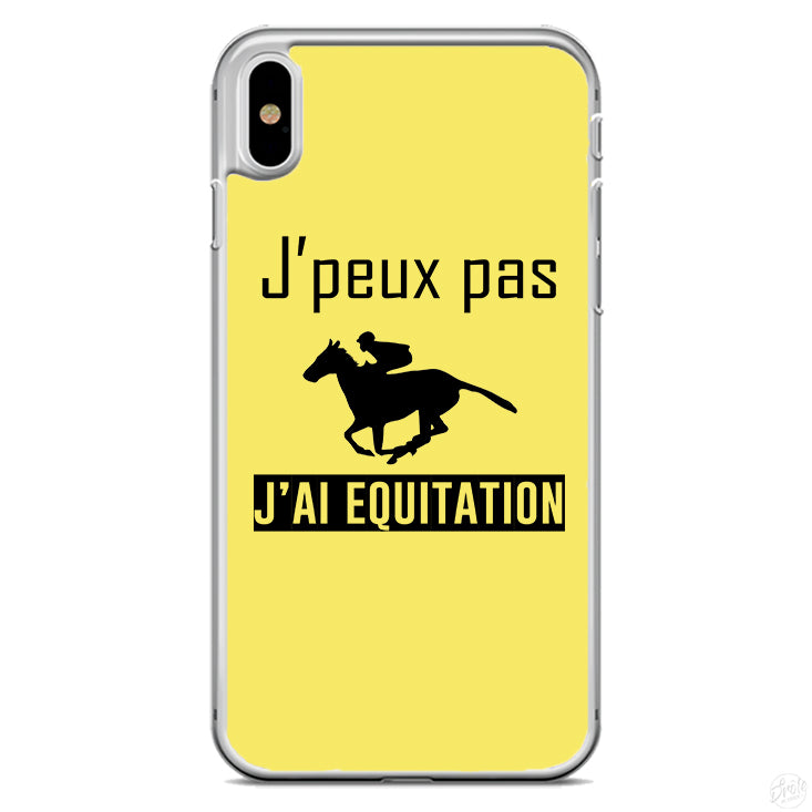Coque j'peux pas j'ai equitation