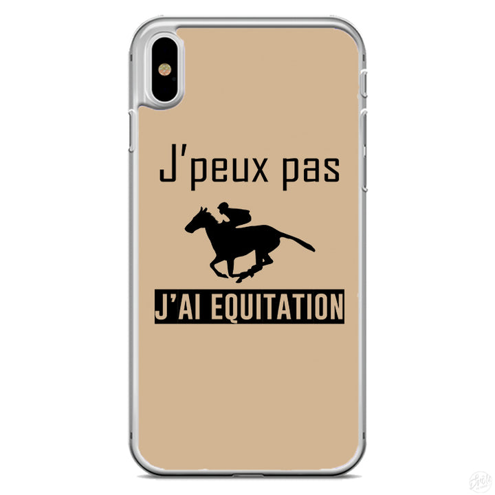 Coque j'peux pas j'ai equitation