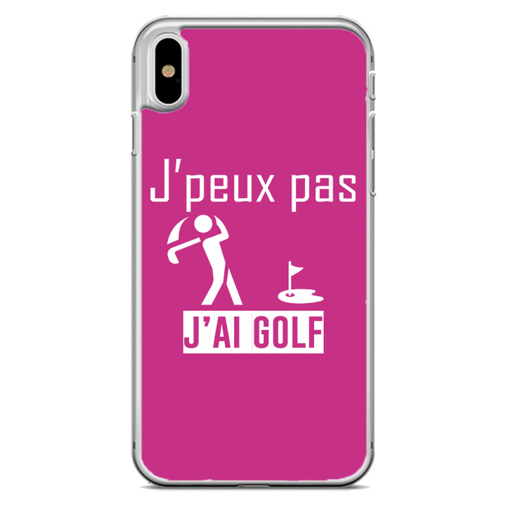 Coque J'peux pas j'ai golf
