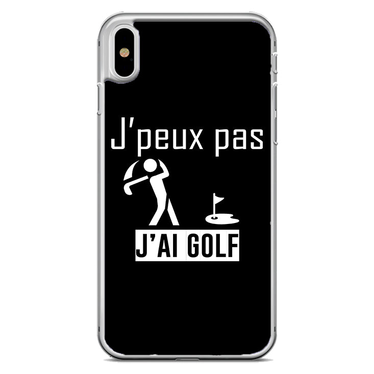 Coque J'peux pas j'ai golf