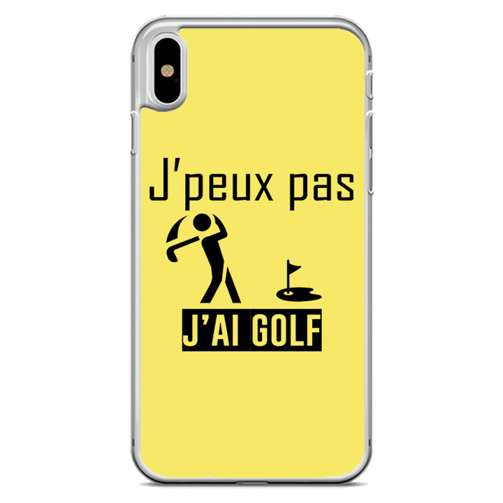 Coque J'peux pas j'ai golf
