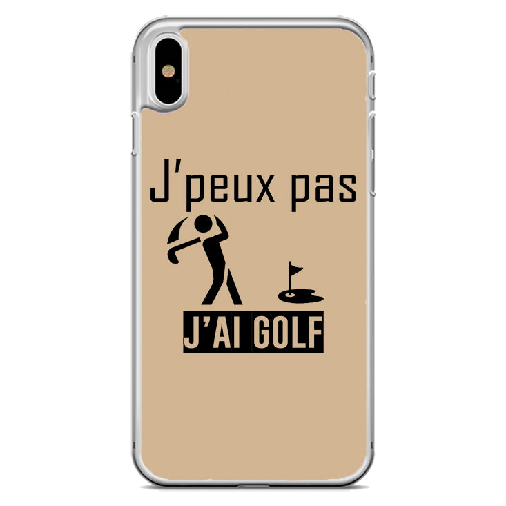 Coque J'peux pas j'ai golf