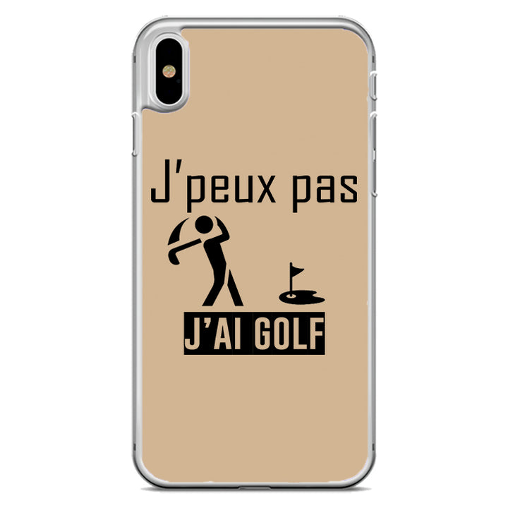 Coque J'peux pas j'ai golf