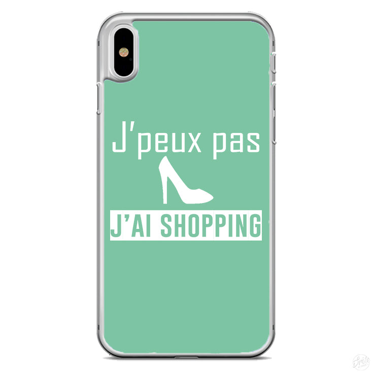Coque J'peux pas j'ai shooping