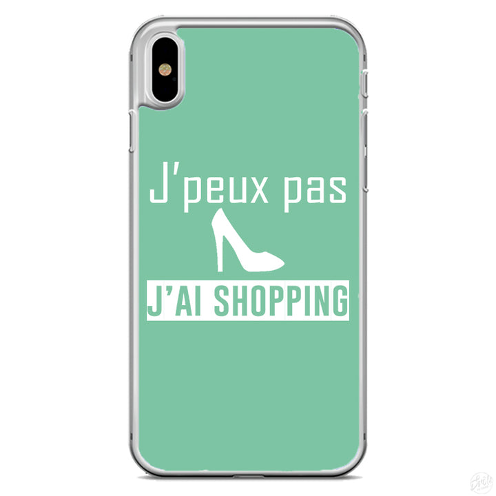 Coque J'peux pas j'ai shooping