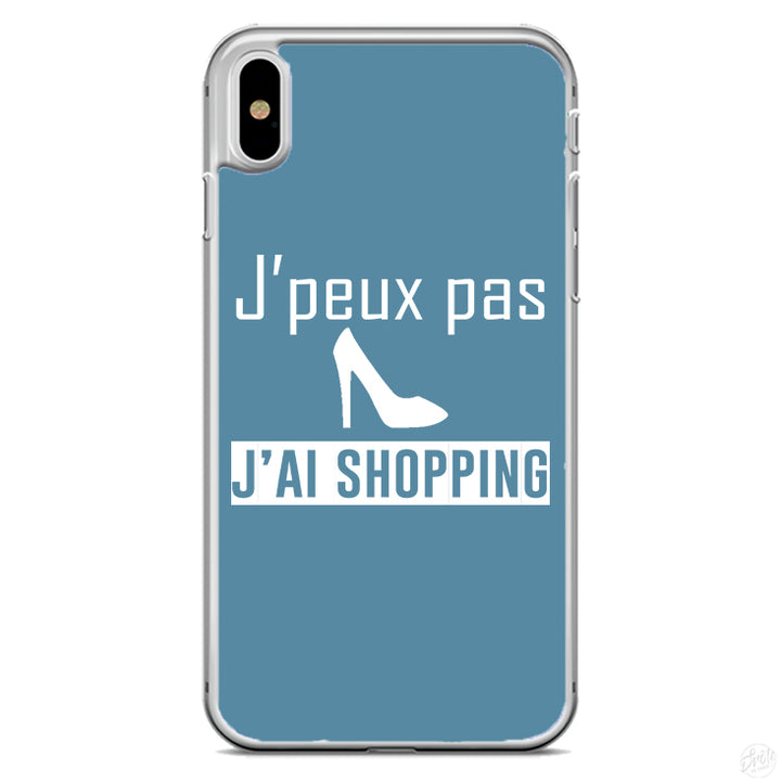 Coque J'peux pas j'ai shooping