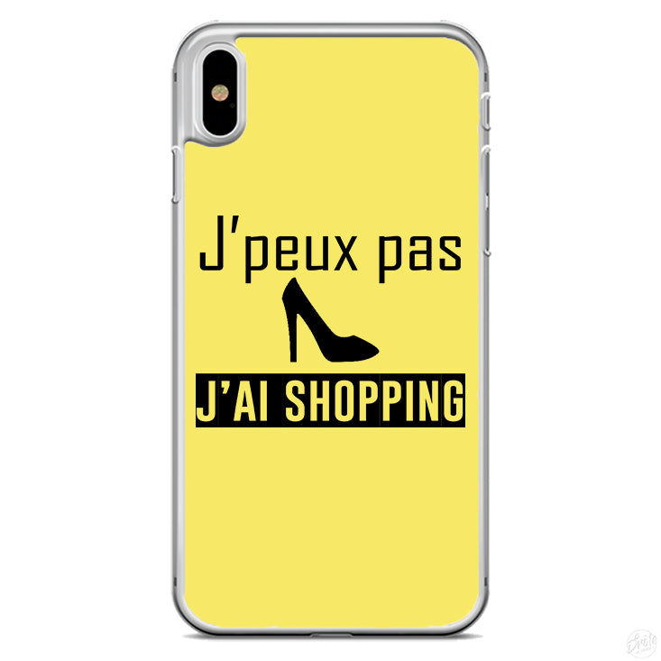 Coque J'peux pas j'ai shooping