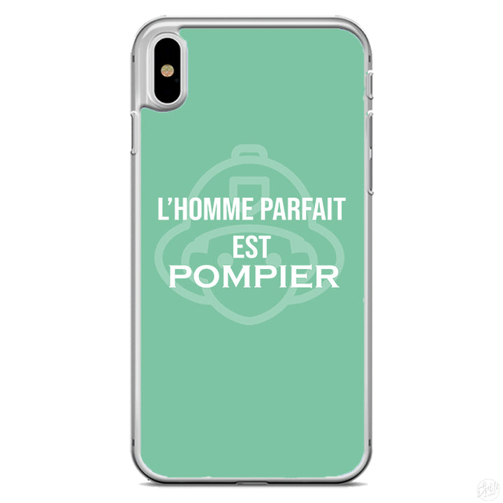 Coque L'homme parfait est pompier
