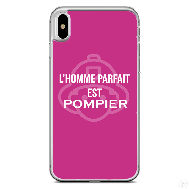 Coque L'homme parfait est pompier