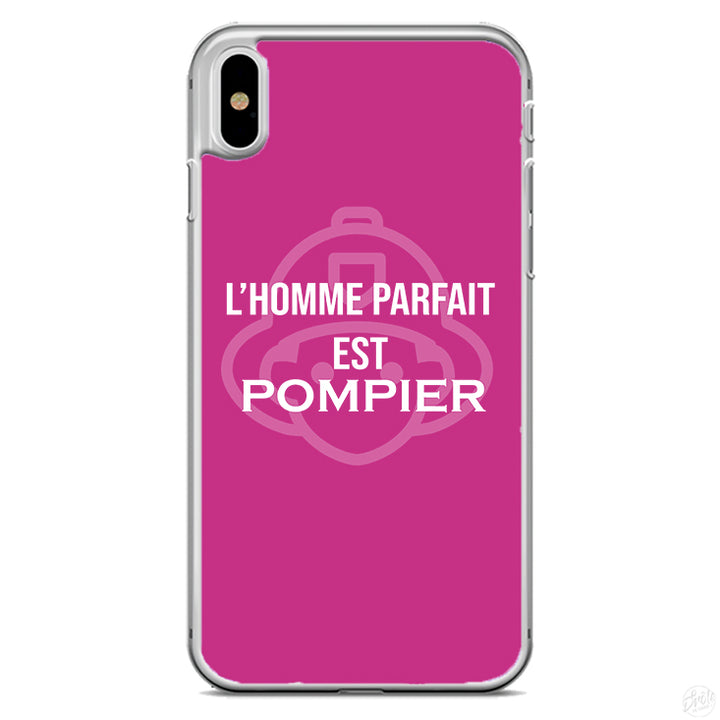 Coque L'homme parfait est pompier
