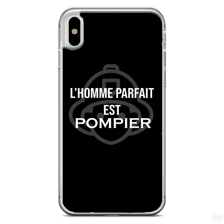 Coque L'homme parfait est pompier